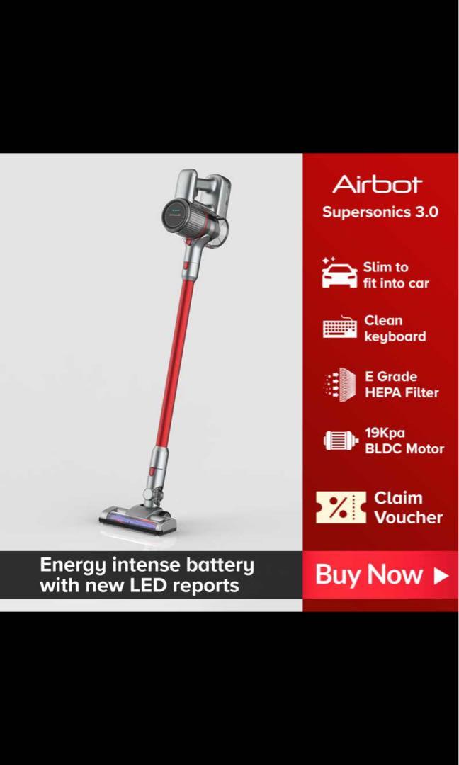 Airbot SuperSonics 3.0 Vacuum Cleaner, Furniture & Home Living