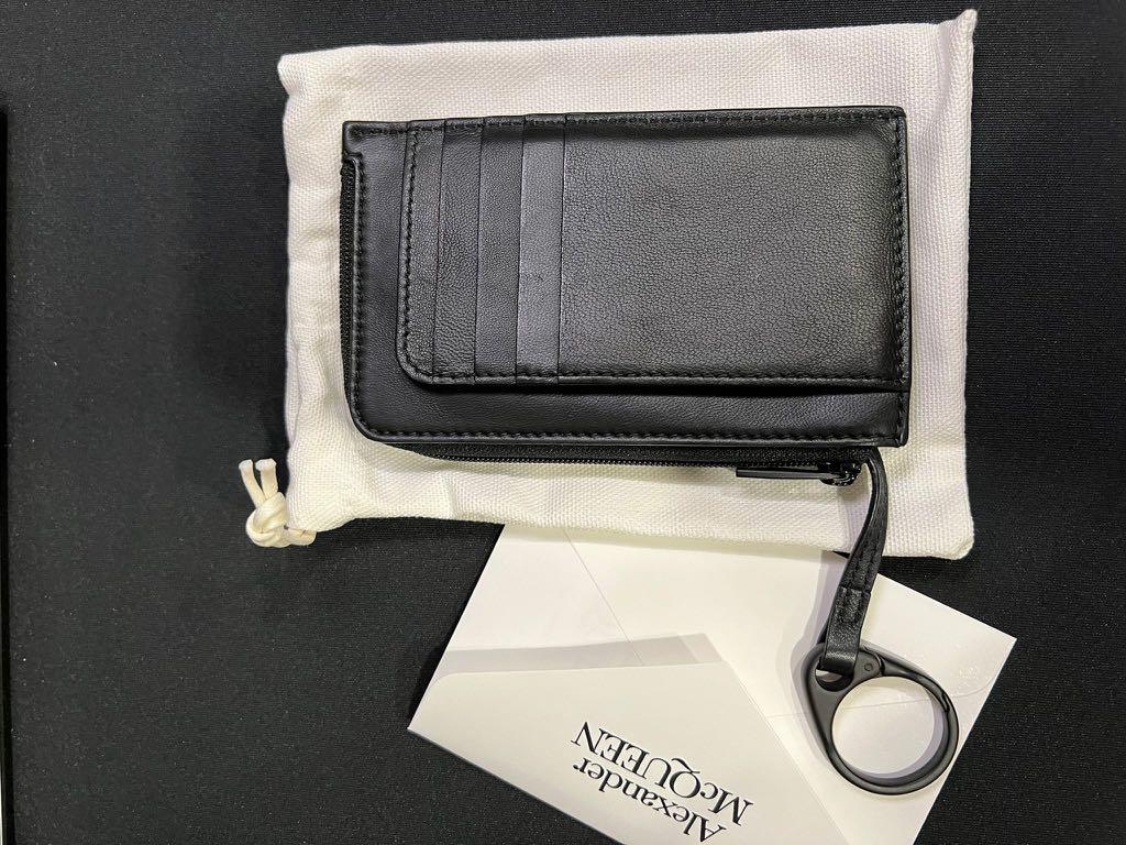 [Alexander McQueen] Zip Coin Card Holder - ☆送料込☆ Alexander McQUEEN】ZIP COIN CARD HOLDER