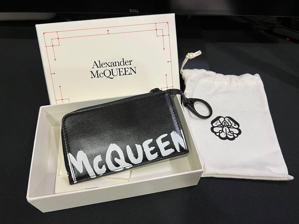 [Alexander McQueen] Zip Coin Card Holder - ☆送料込☆ Alexander McQUEEN】ZIP COIN CARD HOLDER