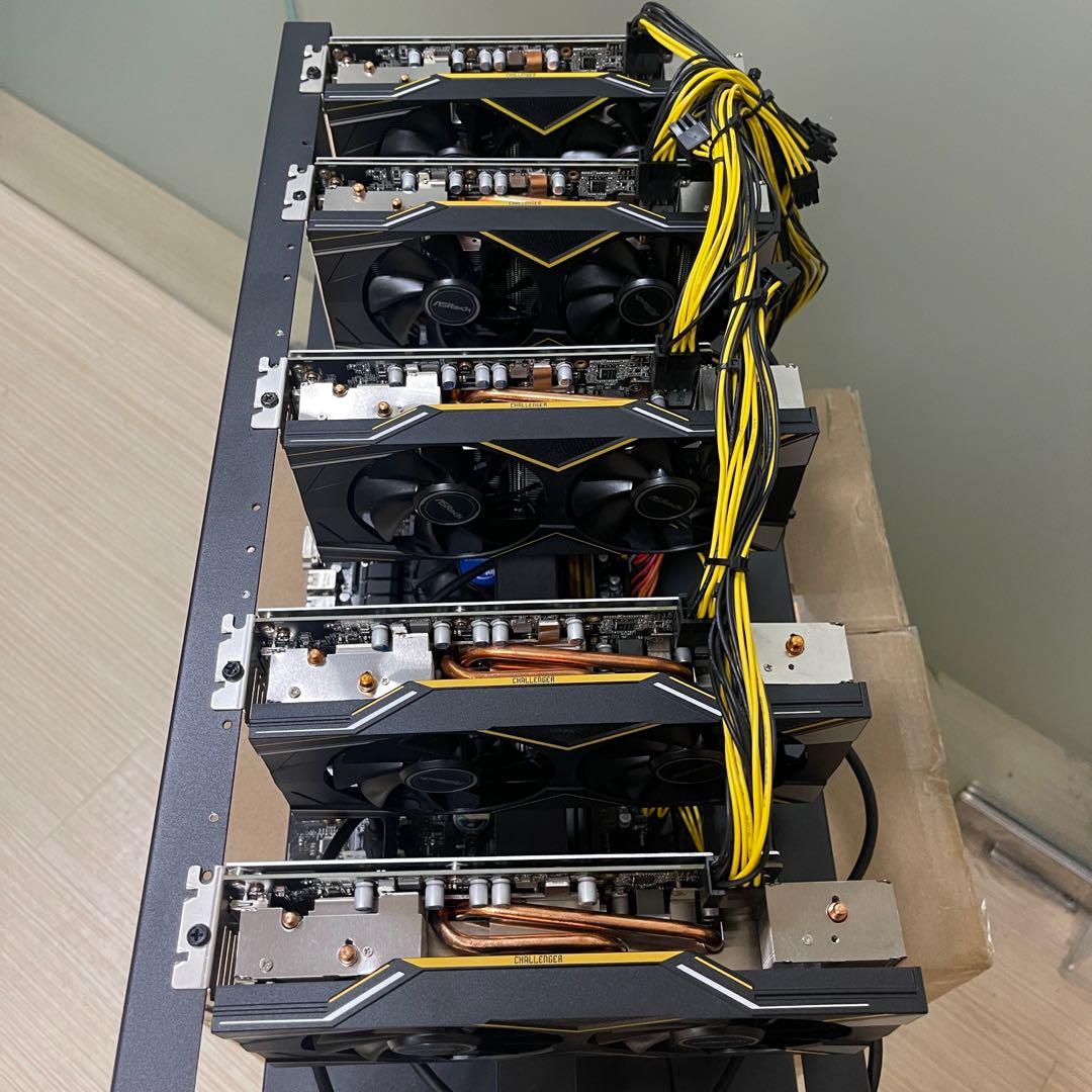 Mining Rig Rx 5700 8gb Mining Graphics Cards Mining Rig 5700 Rx