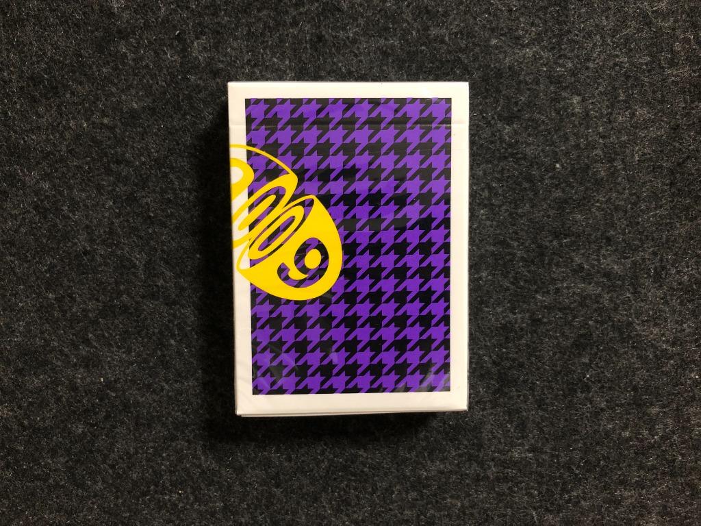 anyone playing cards purple 4種セット Anyone Worldwide: OG Purple Logo Playing Cards | X-Decks