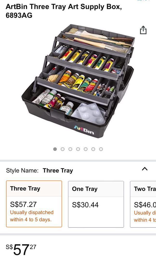  ArtBin Three Tray Art Supply Box