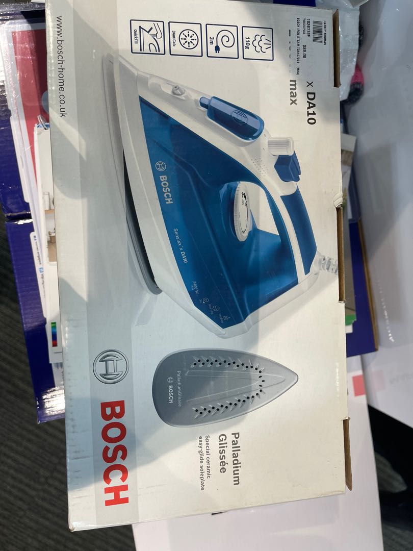 Bosch Steam Iron TDA1070G, TV & Home Appliances, Irons & Steamers on