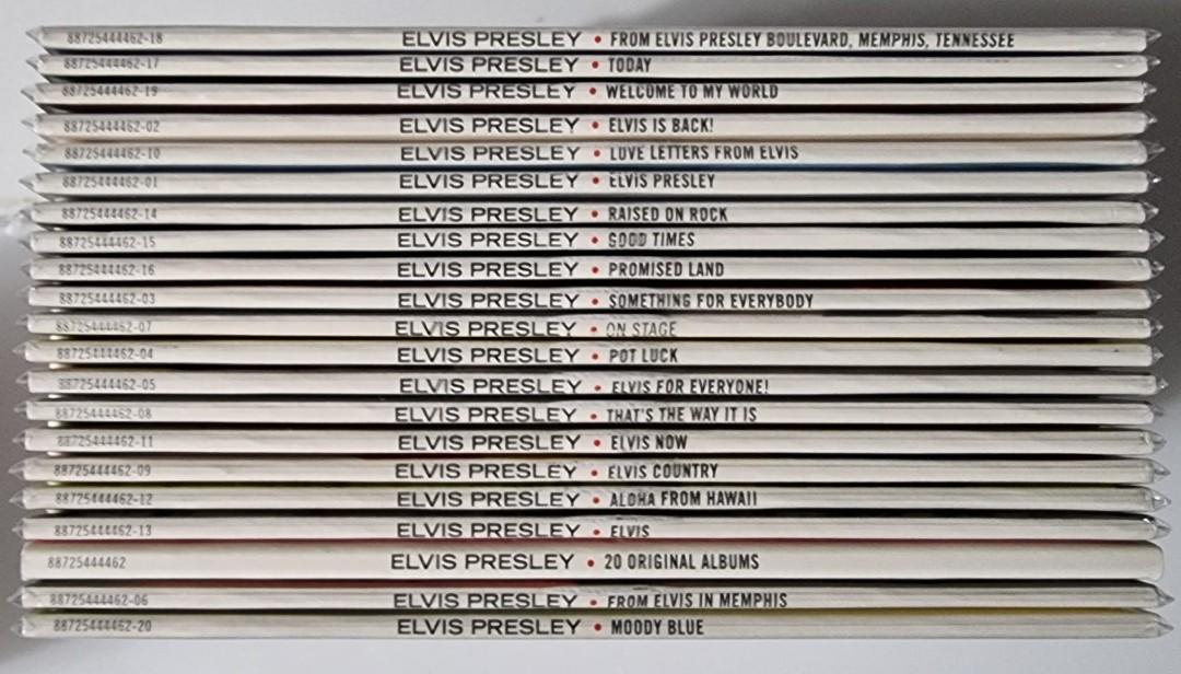 エルヴィス THE MOVIE SOUNDTRACKS BOX 20枚組 注目ブランドのギフト