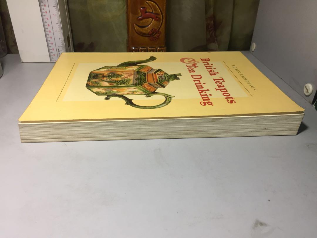 British Teapots & Tea Drinking 1700-1850 by Robin Emmerson (Category: Storybooks) located in Paranaque City. Submitted by rookie33 (Listing ID 1138035624, Image 3). Description: 1994 very good condition paperback 11.75 x8.25 inches 330 pages payment- BPI or Gcash.