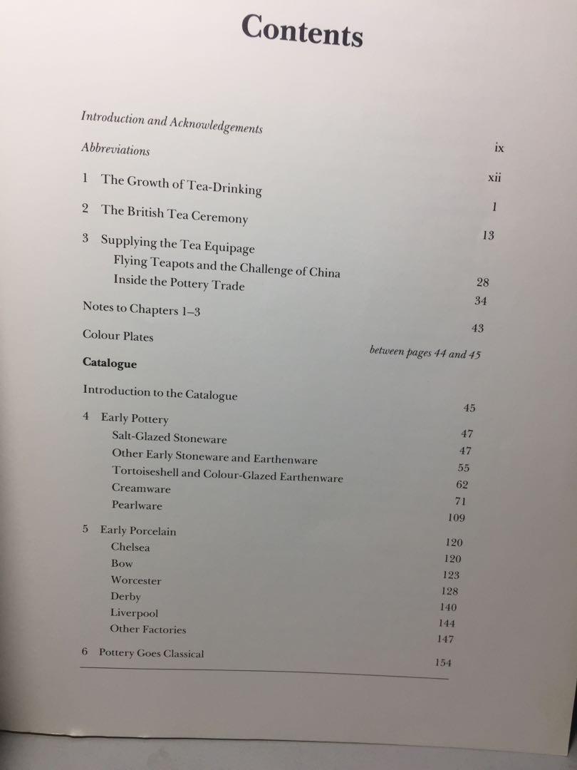 British Teapots & Tea Drinking 17001850 by Robin Emmerson, Hobbies