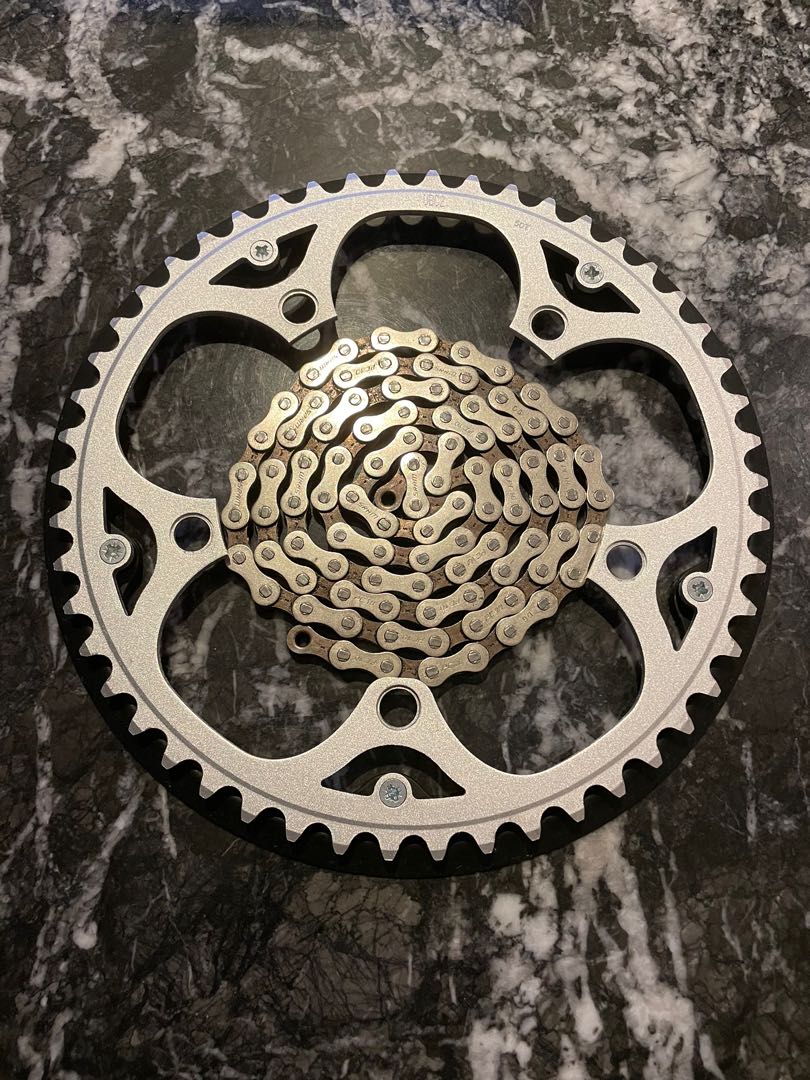 Brompton original chainring & chain set, Sports Equipment, Bicycles ...