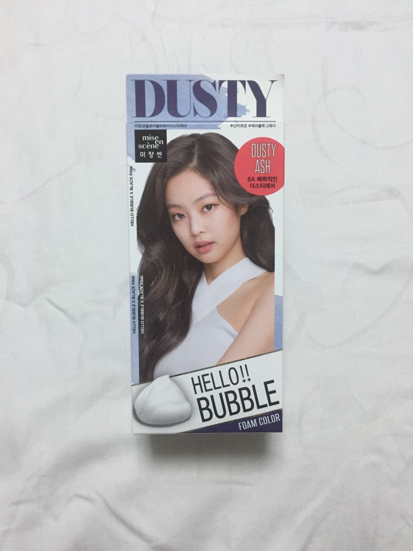 Bubble Hair Dye Dusty Ash, Beauty & Personal Care, Hair on Carousell