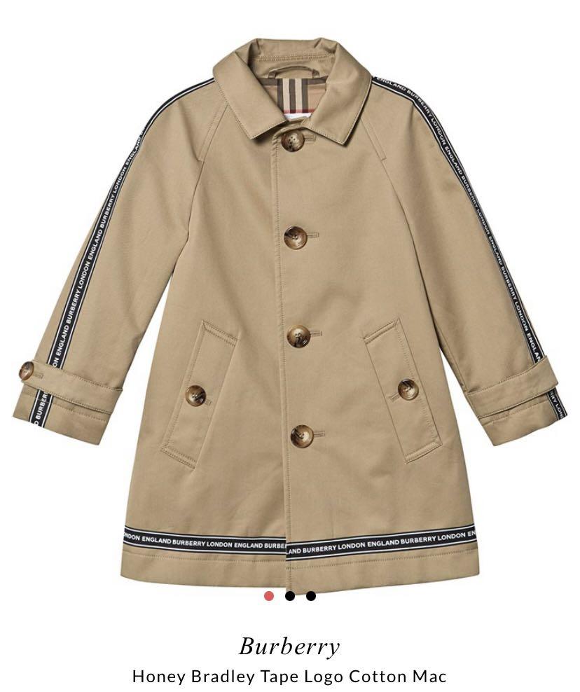 Kids burberry deals mac