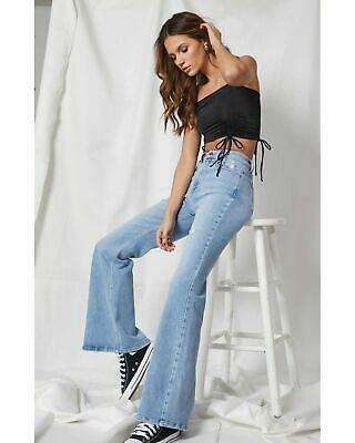 Calvin Klein Flare Jeans, Women's Fashion, Bottoms, Jeans on Carousell