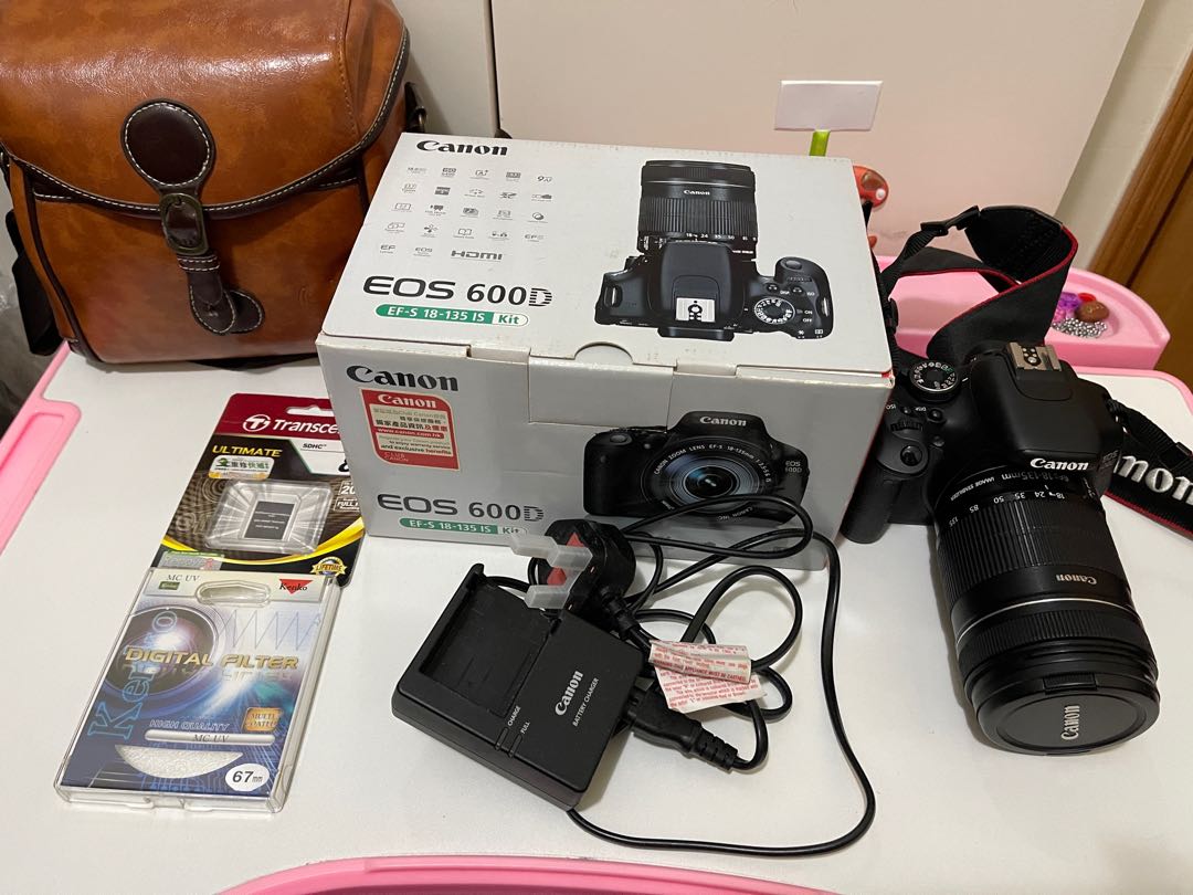 Andrew Halliday Won zout Canon EOS 600D kit 連WiFi SD card 及相機袋, 攝影器材, 相機- Carousell