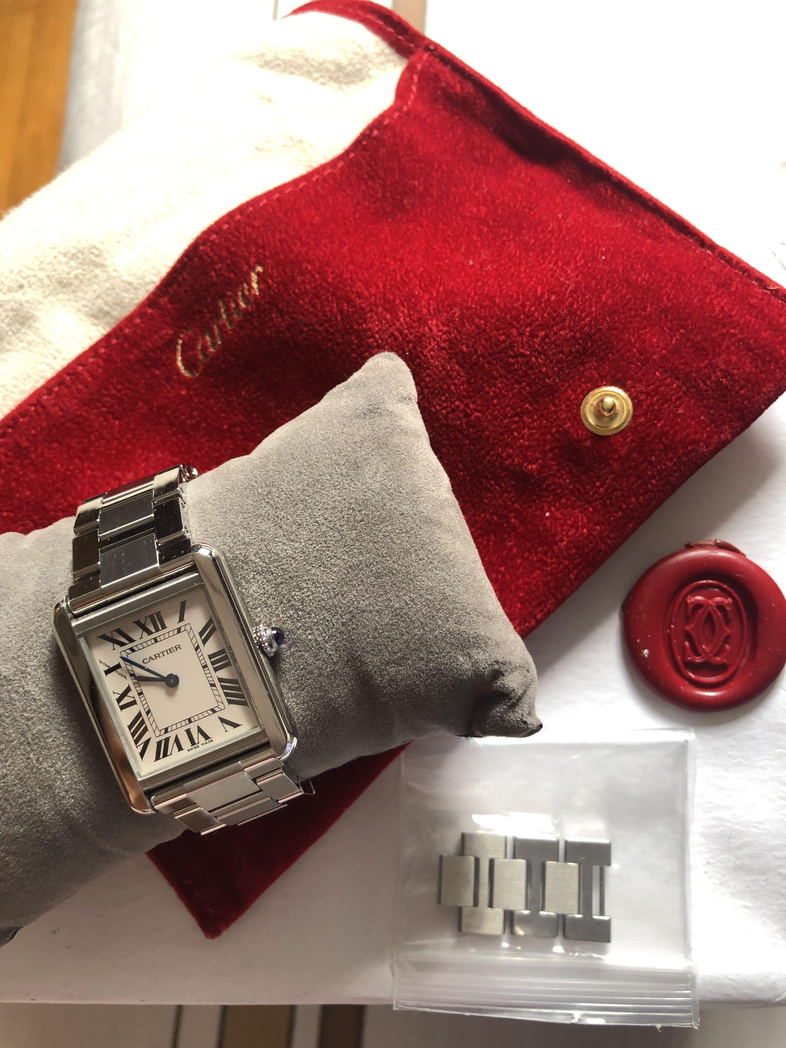 Cartier tank solo women's outlet