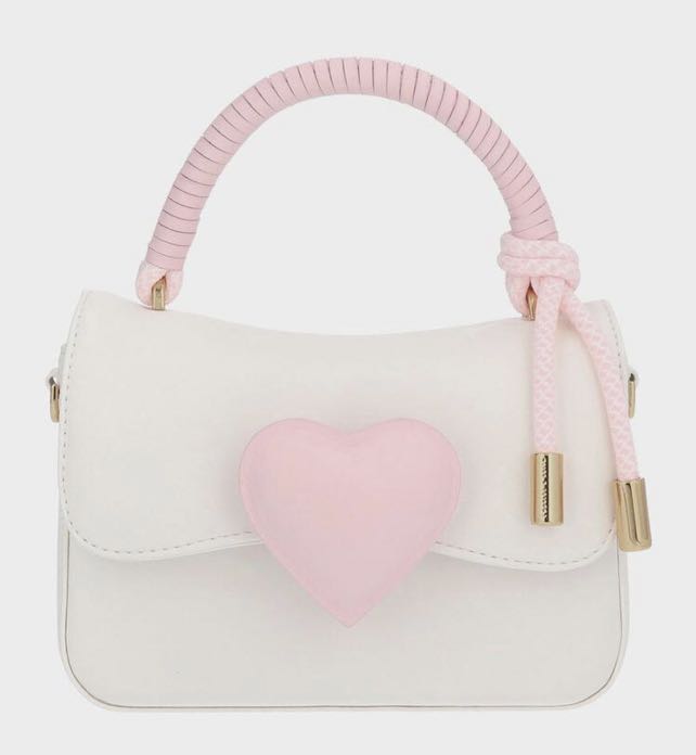 Charles Keith Valentines Day s Collection Heart Motif Coiled