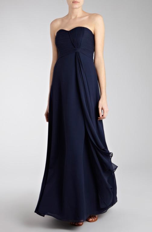 Coast Symphony Maxi Dress in Navy UK10 (Size M), Women's Fashion, Dresses u0026  Sets, Evening dresses u0026 gowns on Carousell