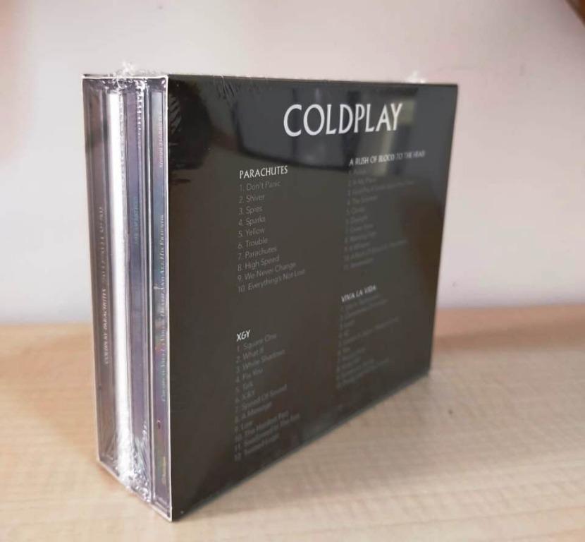 Coldplay 4CD Catalogue Set Imported CD EU Pressed Parachutes A Rush of ...