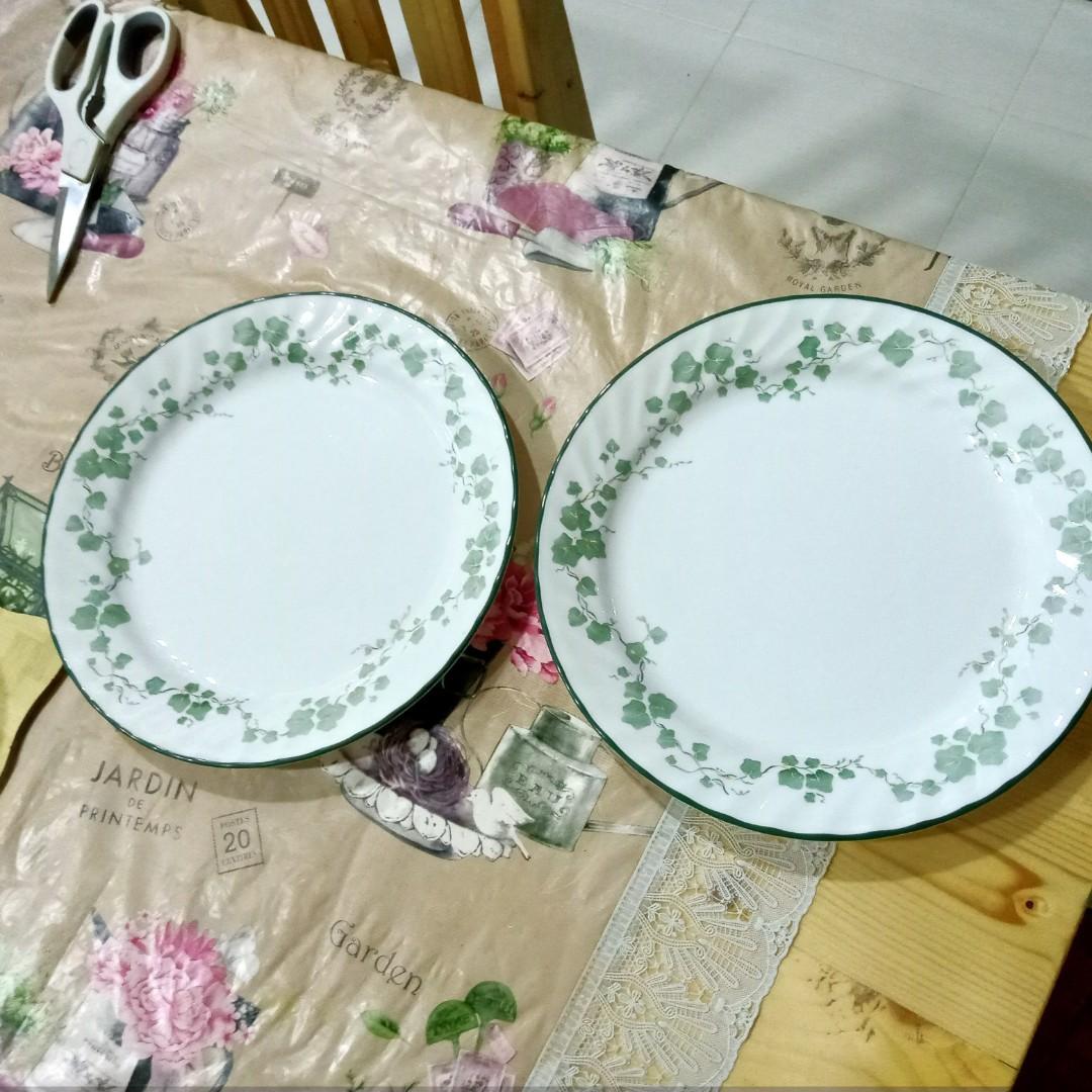 Corelle Callaway ivy dinner plate 10 inch Furniture Home Living