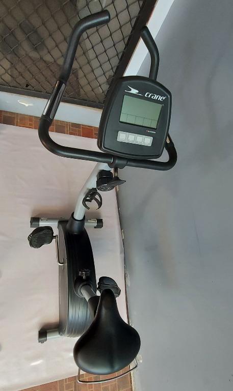 crane magnetic upright exercise bike