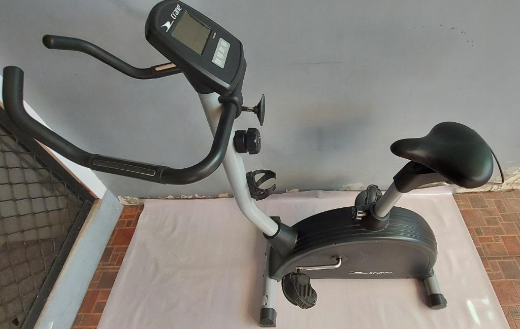 Crane magnetic upright online exercise bike