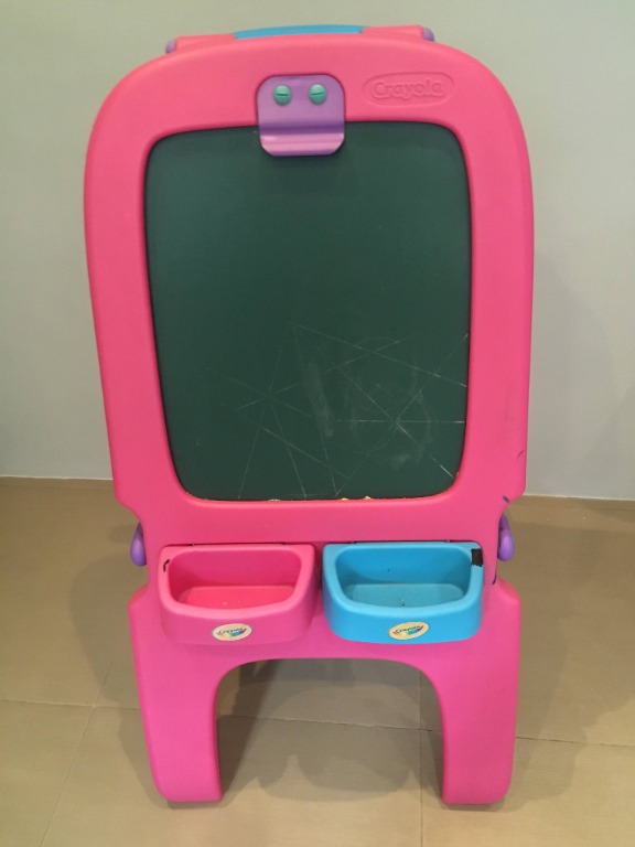 Crayola Easel Whiteboard for Kids, Furniture & Home Living, Furniture