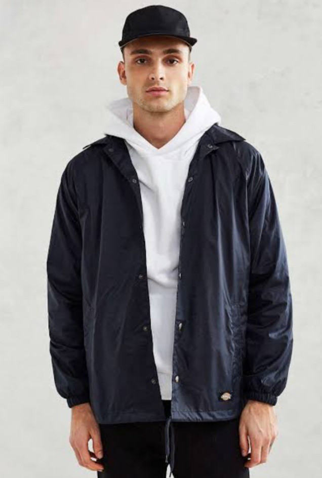 dickies nylon coach jacket