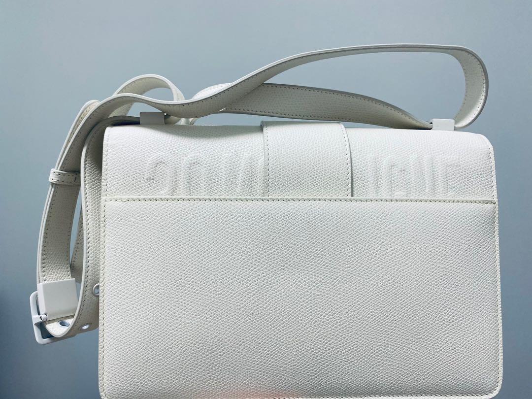 30 montaigne crossbody bag Dior White in Polyester - 31327181