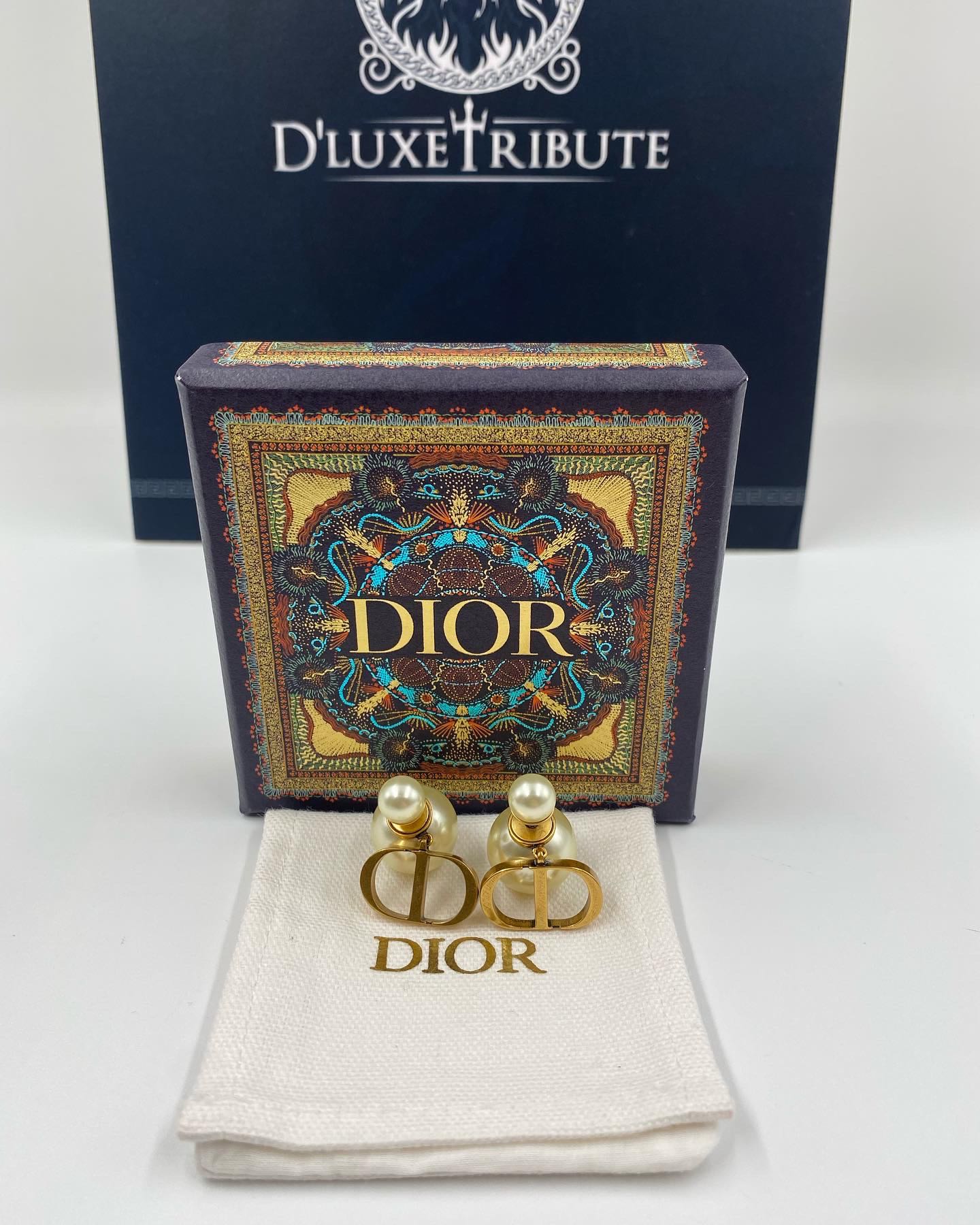 Dior tribute earrings clearance