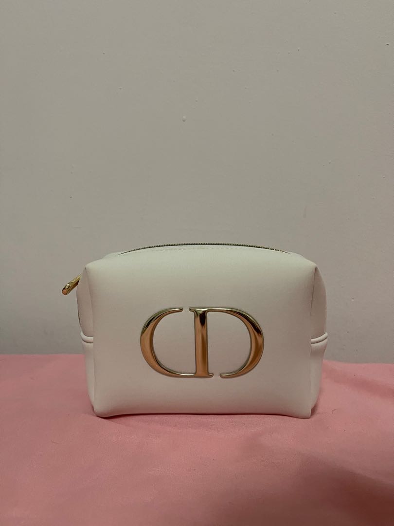 Christian Dior White Smooth Calfskin Leather JADIOR Wallet on Chain Clutch  Bag  Yoogis Closet