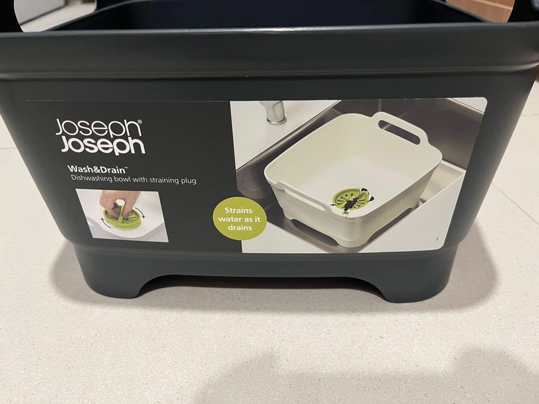 Dishwashing bowl with straining plug Joseph Joseph, TV & Home