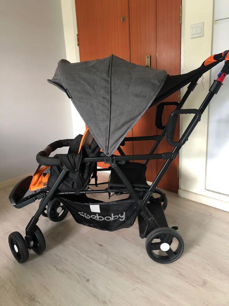 double buggy front and back