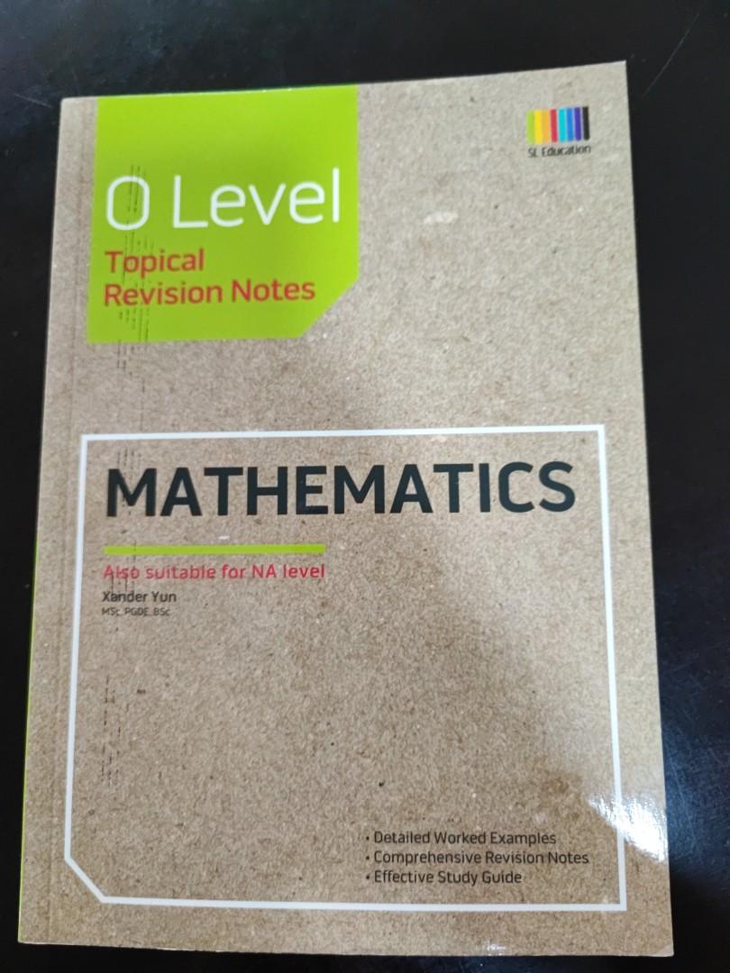 E math notes (Category: Textbooks) located in Singapore. Submitted by timug (Listing ID 1137955989, Image 1). Description: topical revision notes dm for more info.