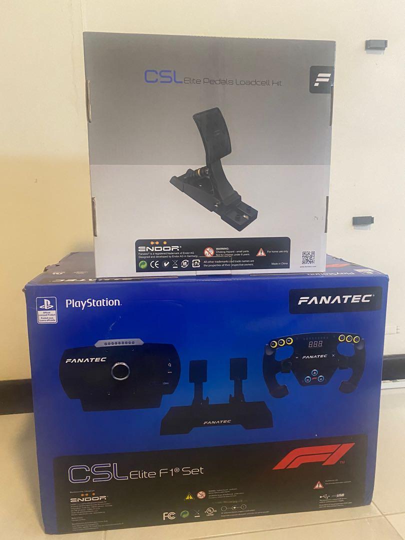 Fanatec CSL Elite Sim Racing Wheel set, Video Gaming, Gaming ...