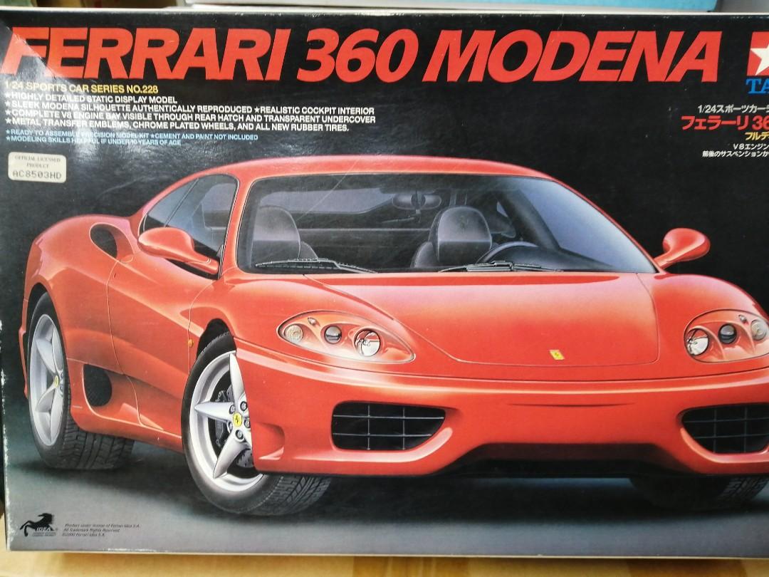 FERRARl 360 MODENA 法拉利模型車, 興趣及遊戲, 玩具& 遊戲類- Carousell