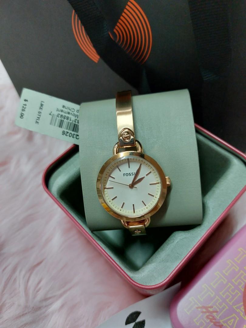Fossil bangle watch new arrivals