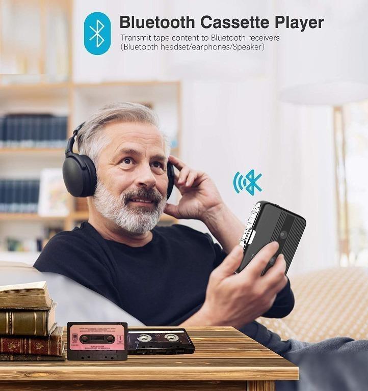 Bluetooth-compatible Transmitter Walkman Stereo Cassette Player