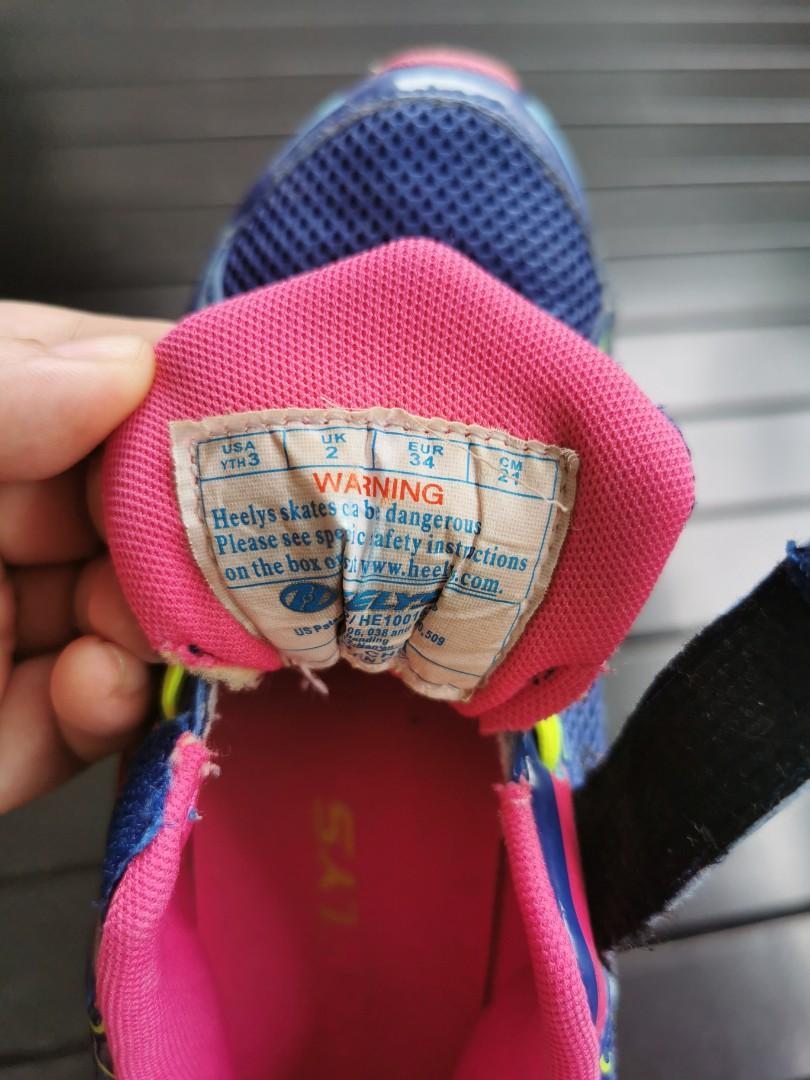 Heelys (Category: Babies & Kids Fashion) located in Singapore. Submitted by chelotton (Listing ID 1137969021, Image 3). Description: Condition and size as shown in picture. Comes with original box. Collection punggol or pasir ris..