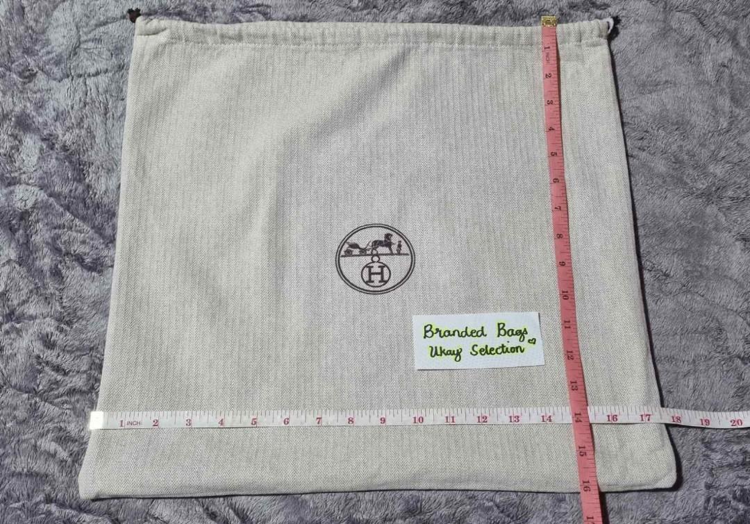 Hermes Dust Bag, Women's Fashion, Bags & Wallets, Purses & Pouches on