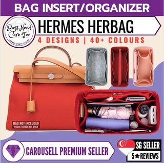  Bag Organizer for Hermes Halzan 31 - Premium Felt (Handmade/20  Colors) : Handmade Products