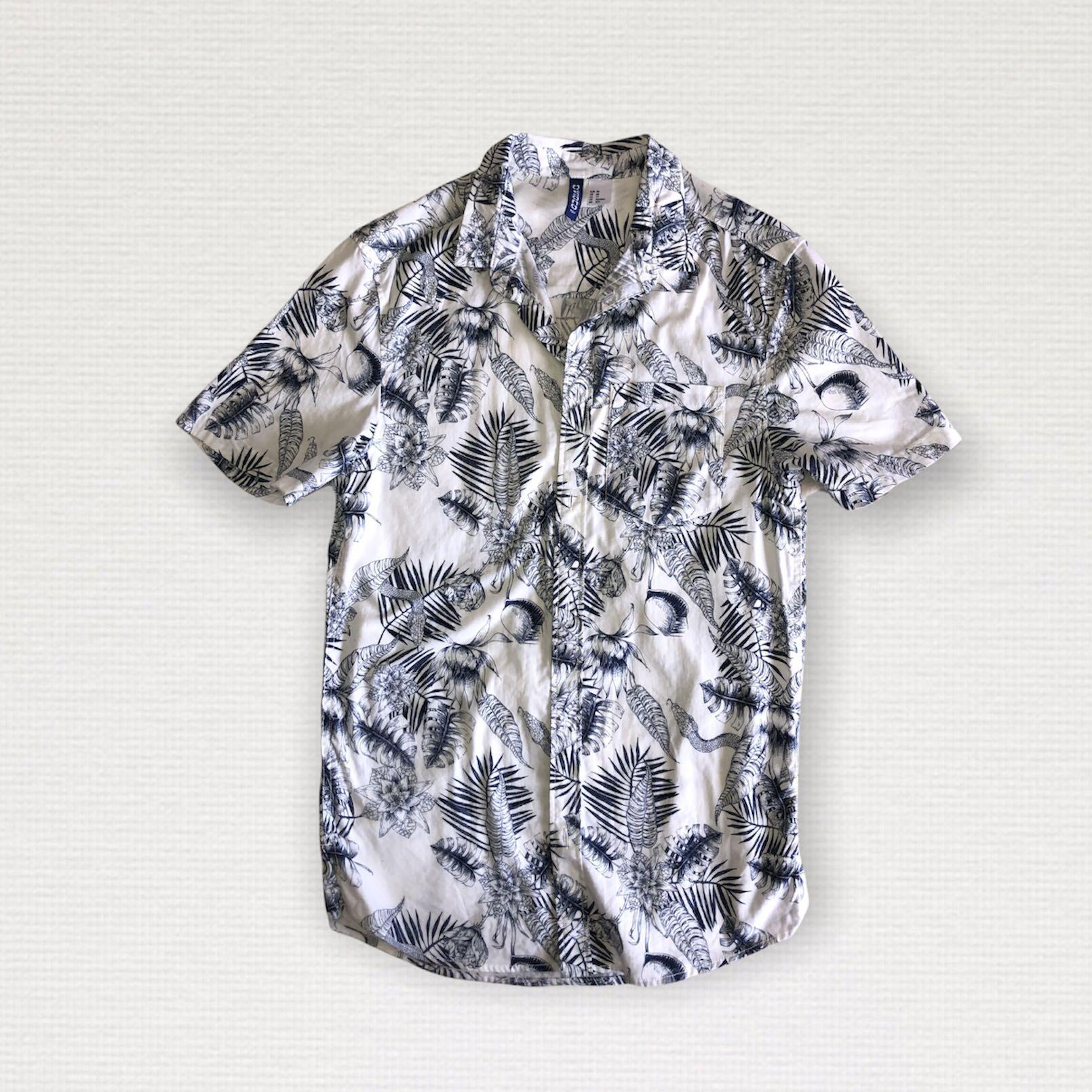 H&m hawaiian shirt womens clearance