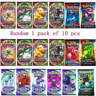 Hot 10pcs Pokemon Cards