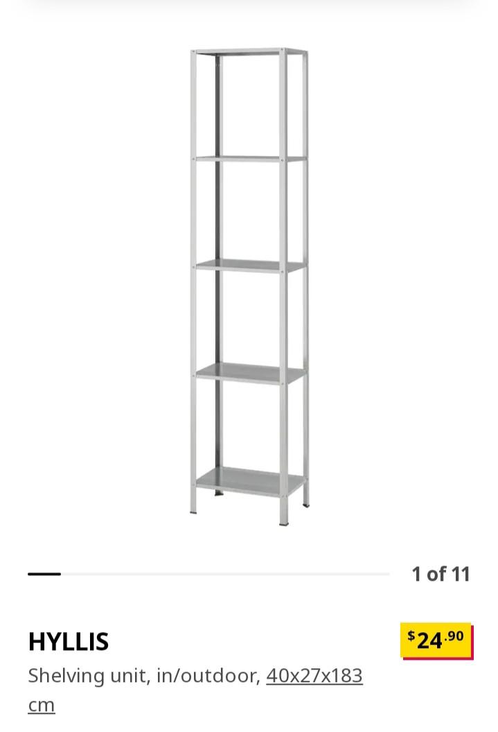 Ikea shelves, Furniture & Home Living, Furniture, Shelves,