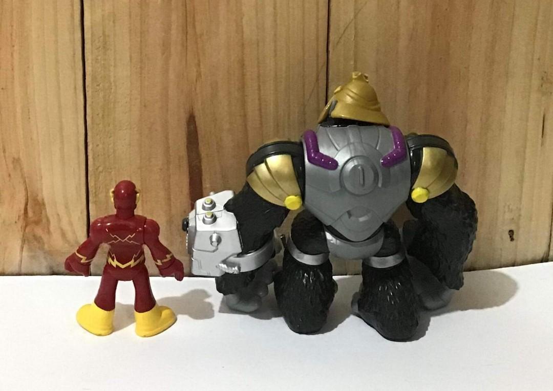 Imaginext Gorilla Grodd and Flash, Hobbies & Toys, Toys & Games on