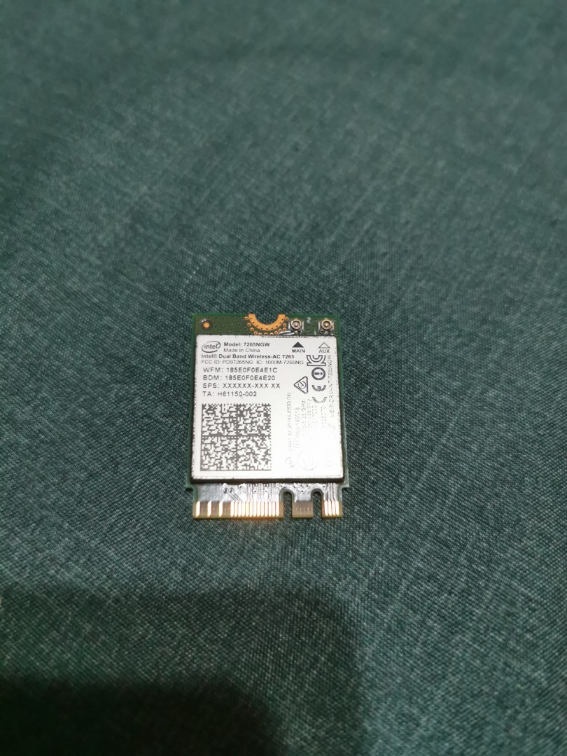 Intel dual band wireless - AC7265, Computers & Tech, Laptops ...