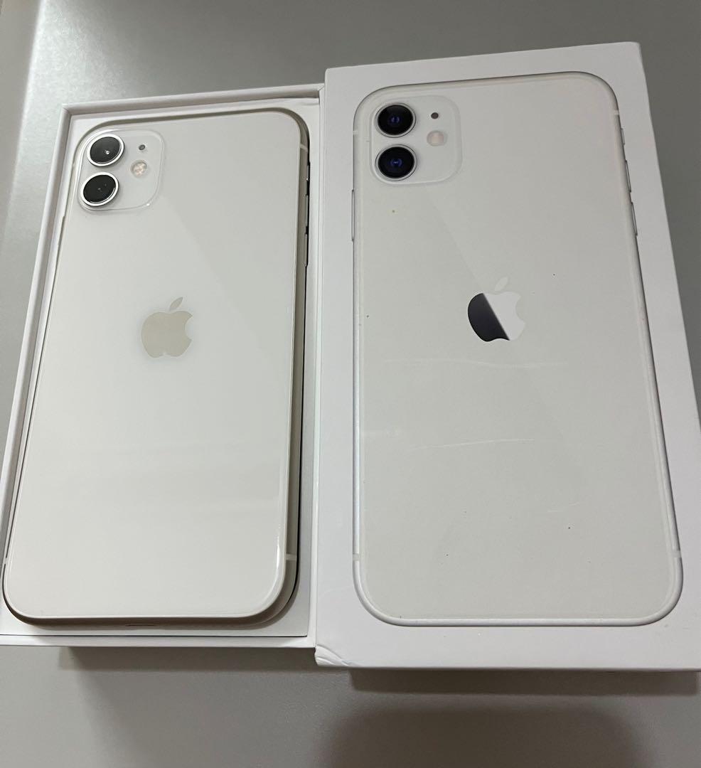 iPhone 11 白色（64GB) 有盒, 手提電話, 手機, iPhone, iPhone 11 系列