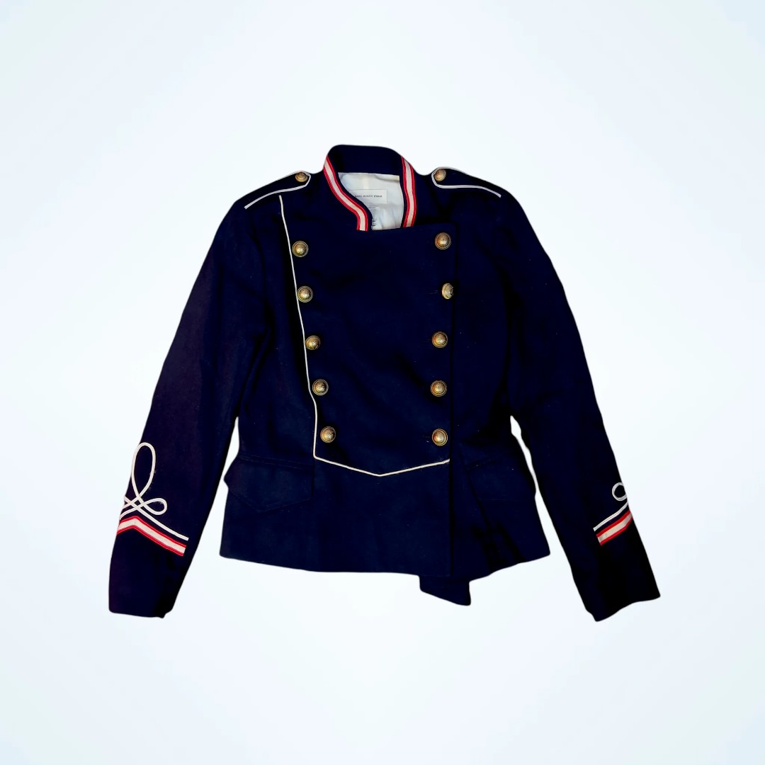 Isabel marant military best sale jacket