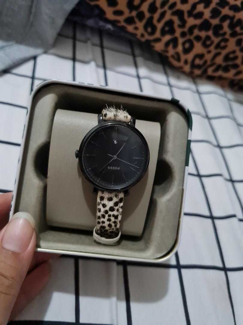 Tangan Fossil Original Cheetah, Fesyen 