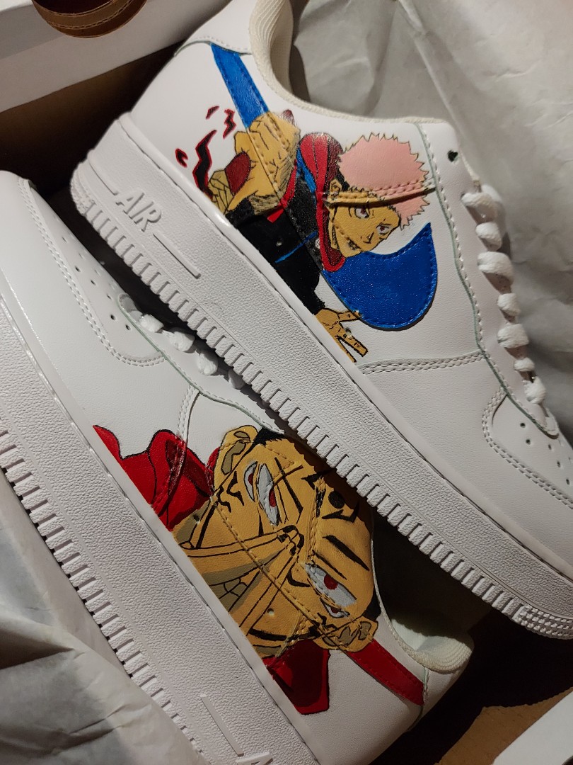 Jujutsu Kaisen Customs AF1 Anime Custom shoes Luxury Sneakers