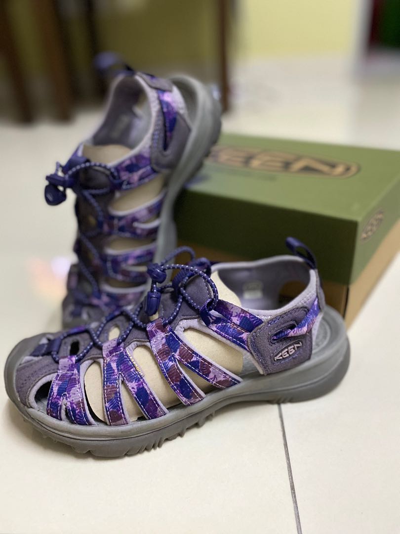 KEEN whisper women purple tropical 4.5UK Women s Fashion