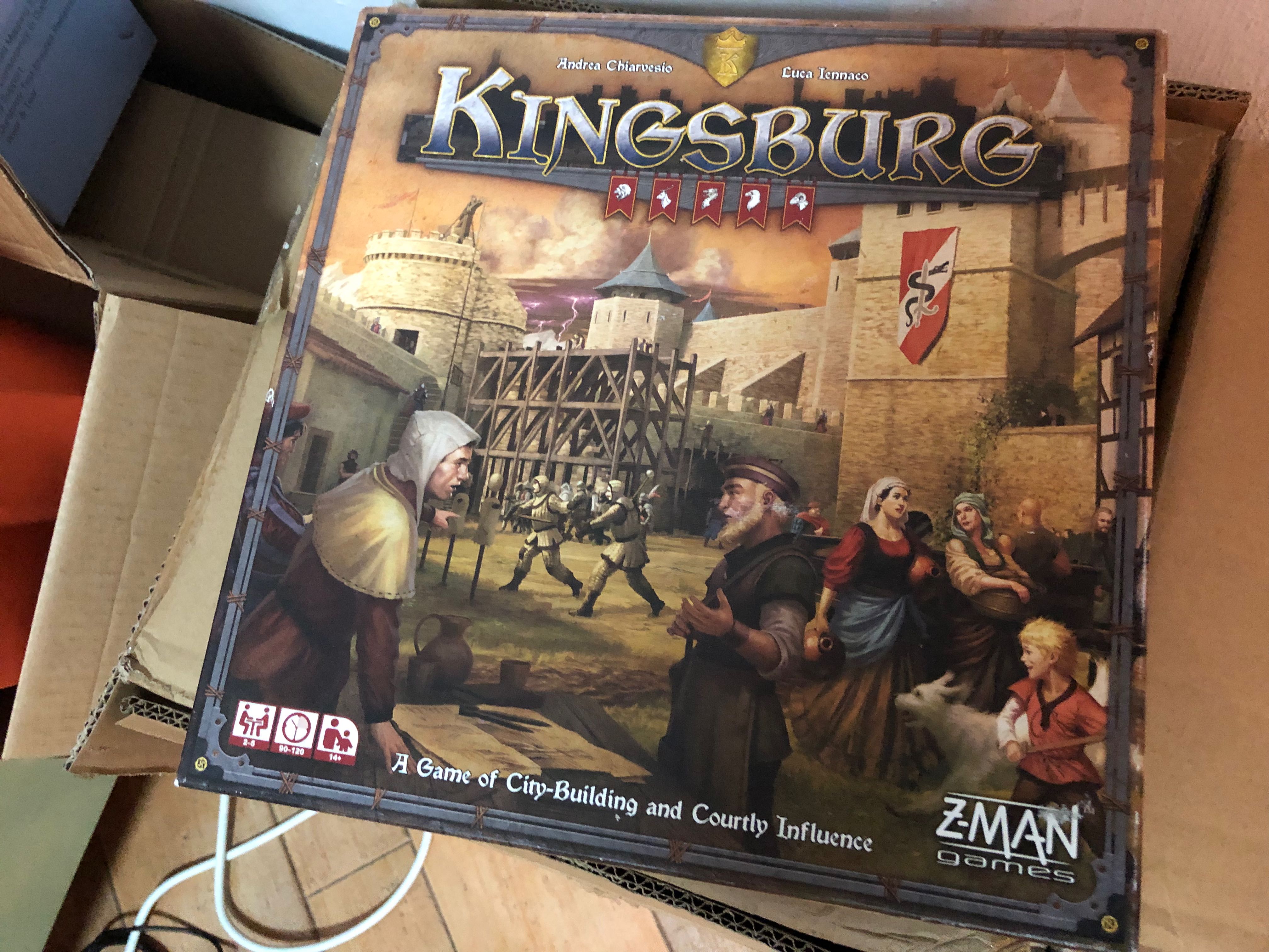 Kingsburg board game, Hobbies & Toys, Toys & Games on Carousell
