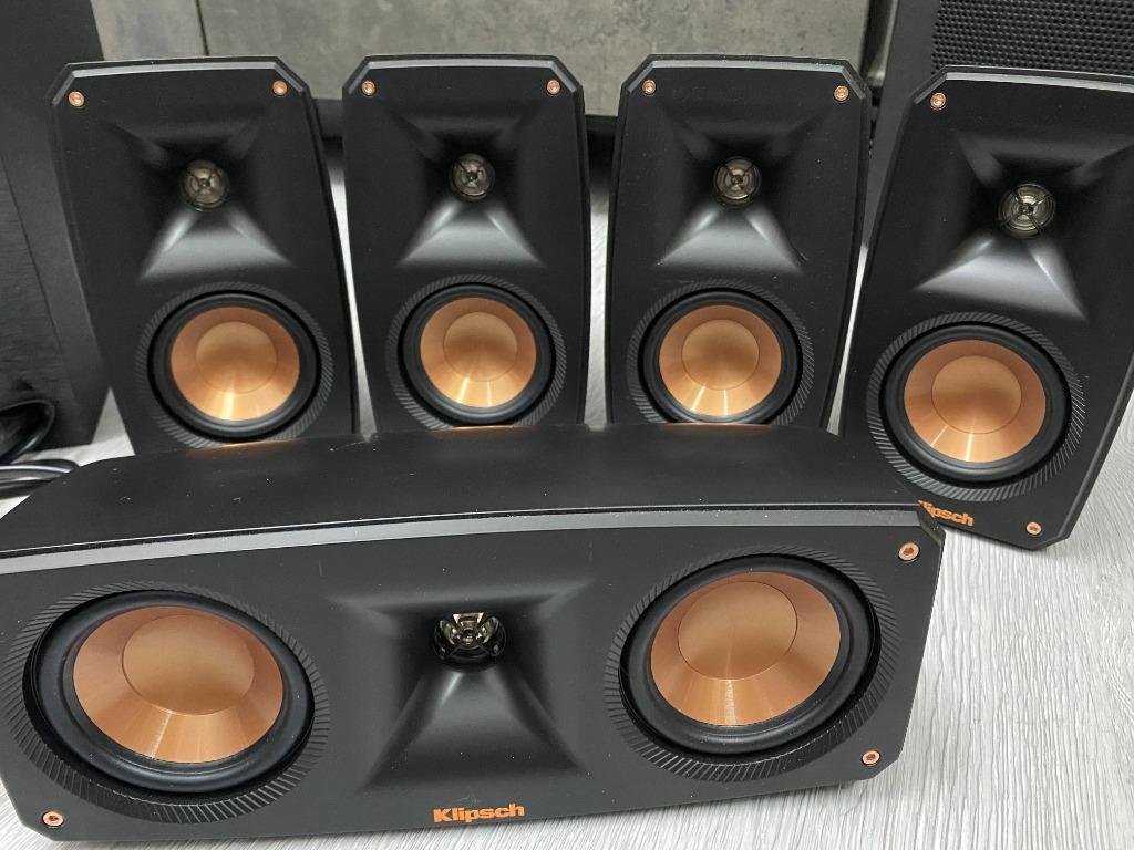 Klipsch Black Reference Theater Pack 5.1 Surround Sound System 傑