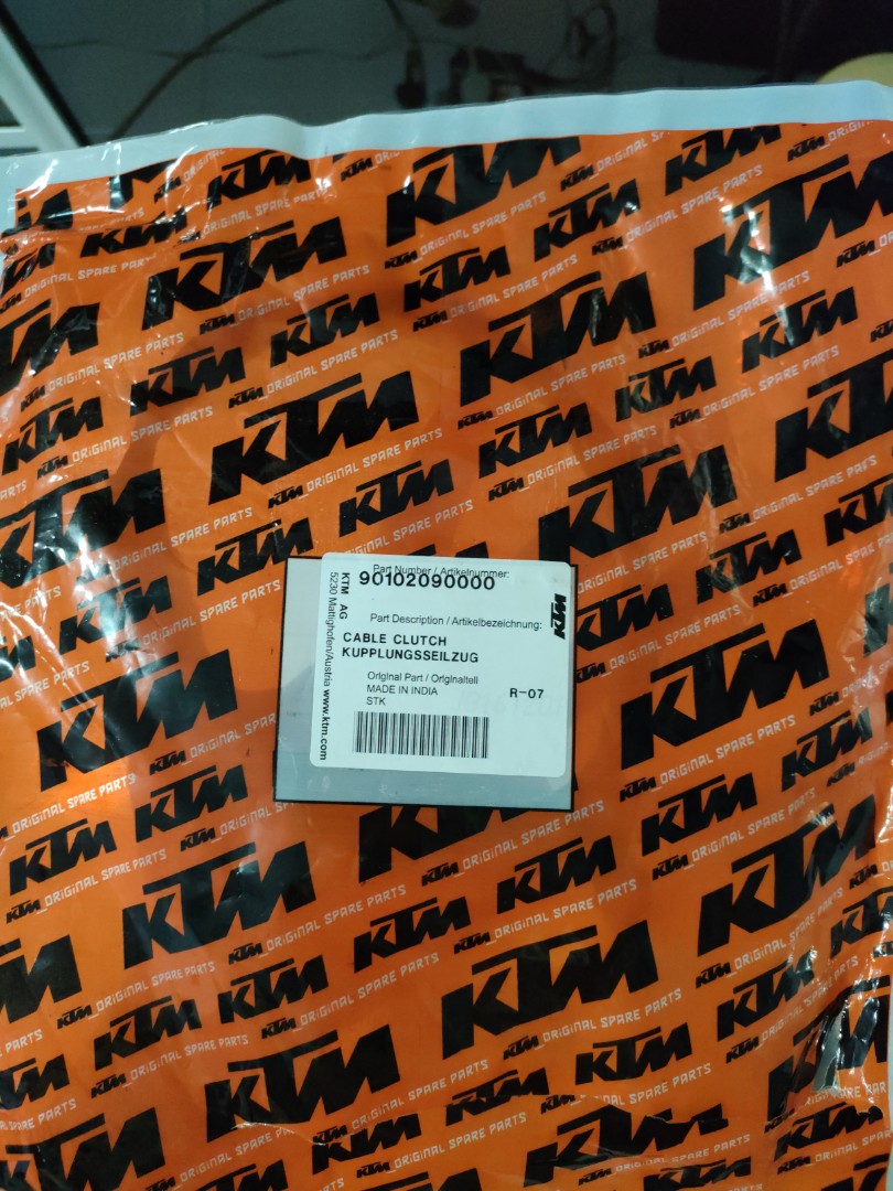 Ktm duke 200 discount clutch cable price